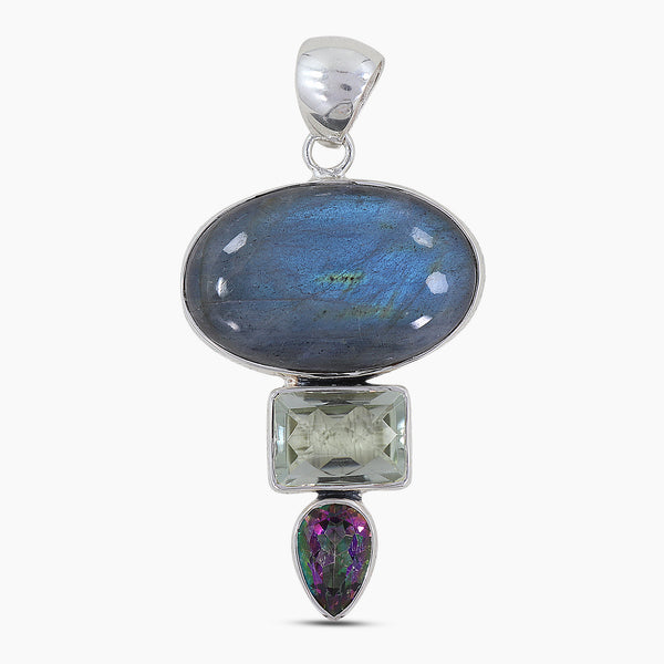 925 Sterling Silver Labradorite Pendants