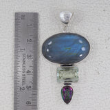 Labradorite 925 Sterling Silver Pendant