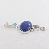 Lapis Lazuli Designer Silver Pendant