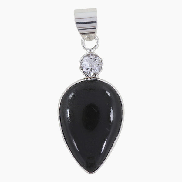 925 Sterling Silver Black Onyx Pendants