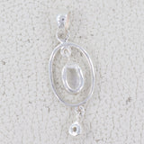 925 Silver Larimar Gemstone Pendant