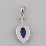 Natural Lapis Lazuli Sterling Silver Jewelry Set