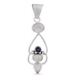 925 Sterling Silver Tanzanite Pendant