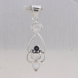 925 Sterling Silver Tanzanite Pendant