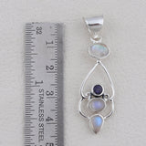 925 Sterling Silver Tanzanite Pendant