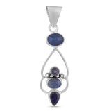 925 Sterling Silver Tanzanite Pendant