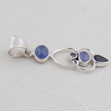 925 Sterling Silver Tanzanite Pendant