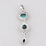 925 Silver Tibetan Turquoise Pendant