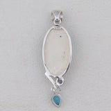 Mabe Pearl Pendant  925 Sterling Silver