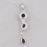 925 Silver Tourmaline Pendant