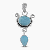 925 Silver Rainbow Moonstone Pendants