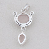 925 Silver Rainbow Moonstone Pendant