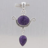 Rainbow Moonstone 925 Sterling Silver Pendant