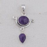 Rainbow Moonstone 925 Sterling Silver Pendant