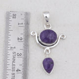 Rainbow Moonstone 925 Sterling Silver Pendant