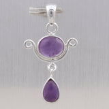 925 Silver Rainbow Moonstone Pendant