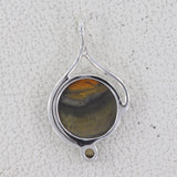 Rainbow Moonstone Silver Pendants