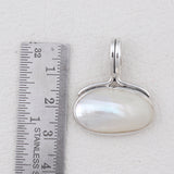 Natural Rainbow Moonstone Pendant