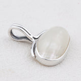 Natural Rainbow Moonstone Pendant