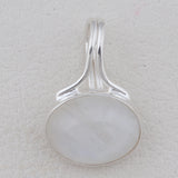 Natural Rainbow Moonstone Pendant