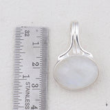 Natural Rainbow Moonstone Pendant