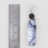 925 Starling Silver Dendritic Opal Pendant