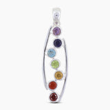 925 Sterling Silver Multi Gemstone Pendants