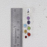 Multi Gemstone 925 Silver pendant