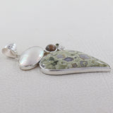 925 Silver Rainforest Jasper Pendants