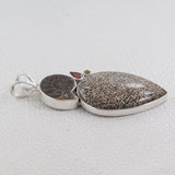 925 Staling Silver Utah Agate Pendant