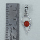 925 Silver Natural Ruby Pendant