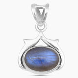 925 Sterling Silver Thulite Pendant