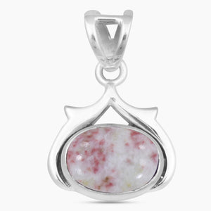 925 Sterling Silver Thulite Pendant