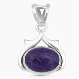 925 Sterling Silver Thulite Pendant