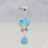 925 Silver Rainbow Moonstone Pendant