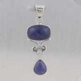 925 Silver Rainbow Moonstone Pendant