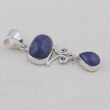 Tanzanite Gemstone Pendant 925 Sterling Silver