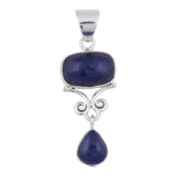 925 Silver Rainbow Moonstone Pendant