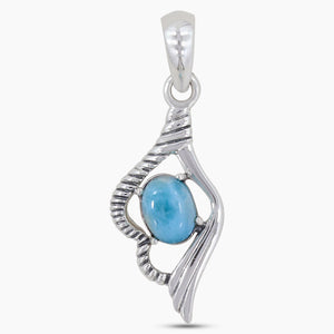 925 Sterling Silver Larimar Pendants