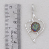 925 Sterling Silver Citrine Pendant