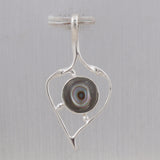 925 Sterling Silver Citrine Pendant