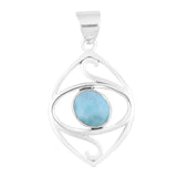 Labradorite Gemstone 925 Sterling Silver Pendant