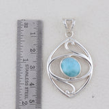 Labradorite Gemstone 925 Sterling Silver Pendant