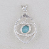 Labradorite Gemstone 925 Sterling Silver Pendant