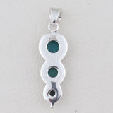 925 Starling Silver Spectrolite Pendant