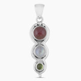 925 Sterling Silver Spectrolite Pendants