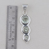 925 Starling Silver Spectrolite Pendant