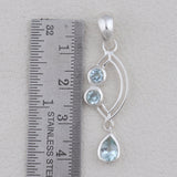 Rainbow Moonstone Silver Pendants