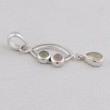 Rainbow Moonstone Silver Pendants