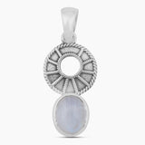 Rainbow Moonstone Silver Pendants